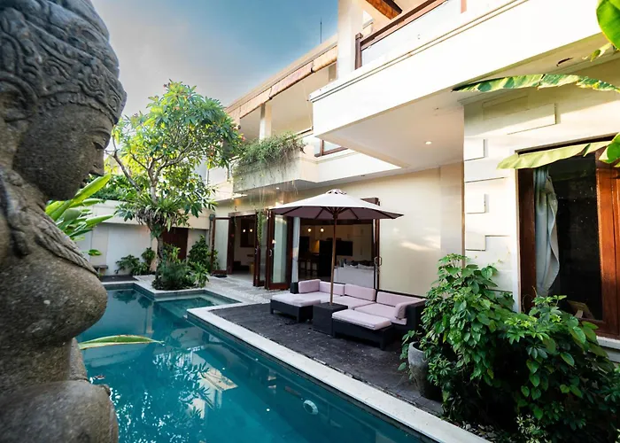 Tepi Sungai - 6br Luxury Private Pool - Seminyak Sleeps 14