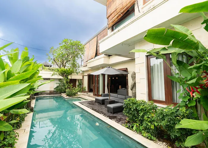 Tepi Sungai - 6br Luxury Private Pool - Seminyak Sleeps 14 Villa *